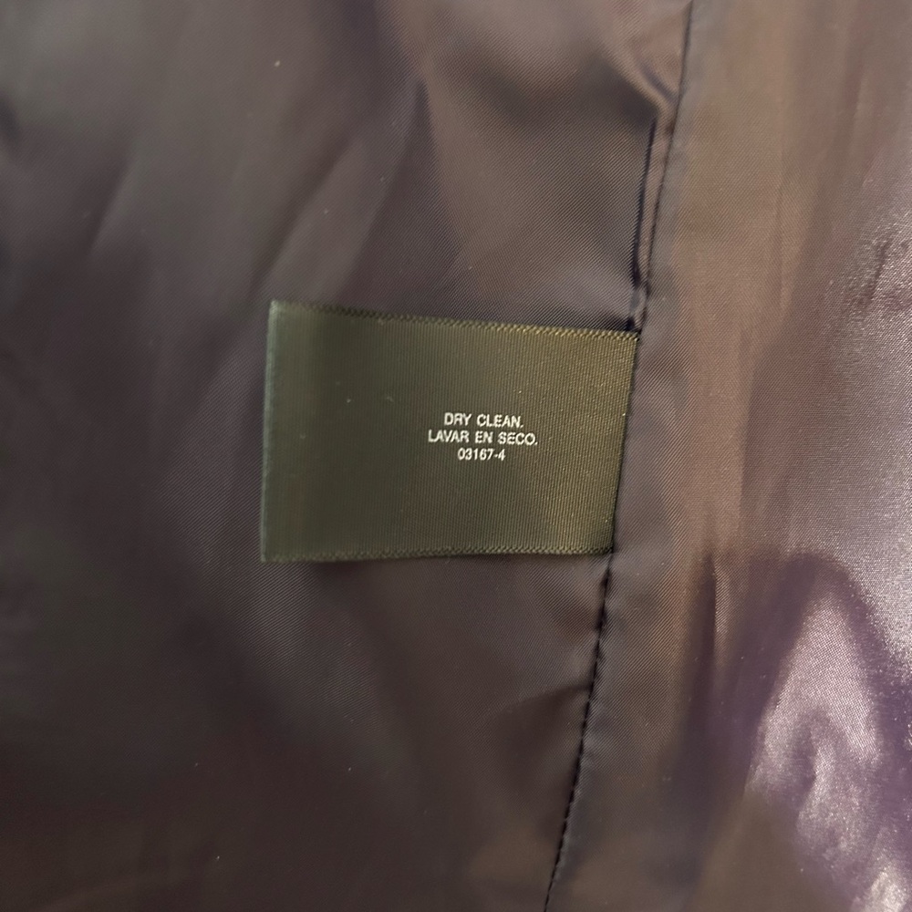 Ana purple Pea Coat size small - Picture 9 of 10